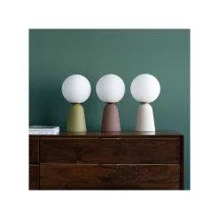 KARE Design Lampe Bollie Beige ^ Lampe De Table