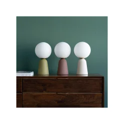 KARE Design Lampe Bollie Rouge ^ Lampe De Table