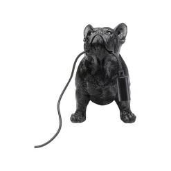 KARE Design Lampe Bouledogue Noir ^ Lampe De Table