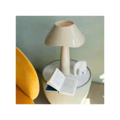 KARE Design Lampe Cloudy Round Crème ^ Lampe De Table