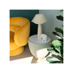 KARE Design Lampe Cloudy Round Crème ^ Lampe De Table