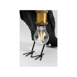 KARE Design Lampe Corbeau Noir ^ Lampe De Table