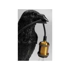 KARE Design Lampe Corbeau Noir ^ Lampe De Table