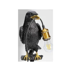 KARE Design Lampe Corbeau Noir Perché ^ Lampe De Table