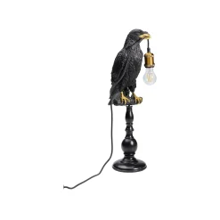 KARE Design Lampe Corbeau Noir Perché ^ Lampe De Table