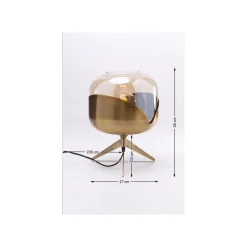 KARE Design Lampe Goblet Ball Dorée ^ Lampe De Table