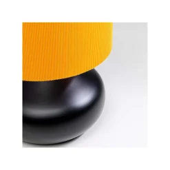 KARE Design Lampe Hit Parade Noire Et Orange ^ Lampe De Table