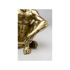 KARE Design Lampe Homme Assis Doré ^ Lampe De Table