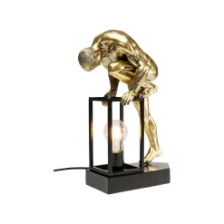 KARE Design Lampe Homme Grimpant Doré ^ Lampe De Table