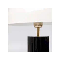 KARE Design Lampe Josy Blanche Et Noire ^ Lampe De Table