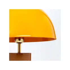 KARE Design Lampe Josy Jaune Et Marron ^ Lampe De Table
