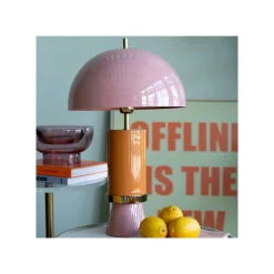 KARE Design Lampe Josy Rose Et Orange ^ Lampe De Table