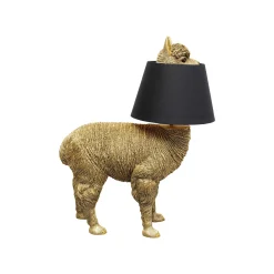 KARE Design Lampe Lama Doré 59cm ^ Lampe De Table
