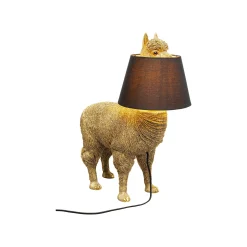 KARE Design Lampe Lama Doré 59cm ^ Lampe De Table