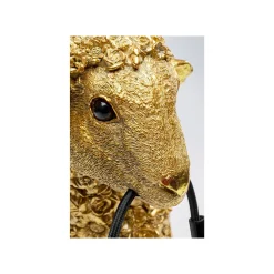 KARE Design Lampe Mouton Doré Fleurs ^ Lampe De Table