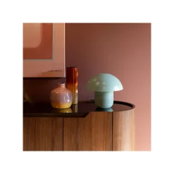 KARE Design Lampe Mushroom 27cm Bleue ^ Lampe De Table