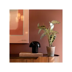 KARE Design Lampe Mushroom 20cm Noire ^ Lampe De Table