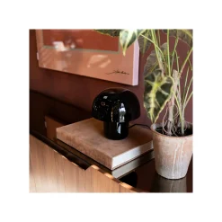 KARE Design Lampe Mushroom 20cm Noire ^ Lampe De Table