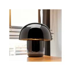 KARE Design Lampe Mushroom 20cm Noire ^ Lampe De Table
