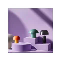 KARE Design Lampe Mushroom Duo 20cm Orange Et Jaune ^ Lampe De Table