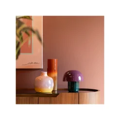 KARE Design Lampe Mushroom Duo 20cm Violette Et Verte ^ Lampe De Table