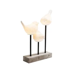 KARE Design Lampe Oiseaux Porcelaine ^ Lampe De Table