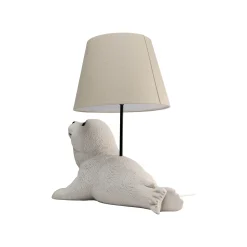 KARE Design Lampe Phoque Blanc ^ Lampe De Table