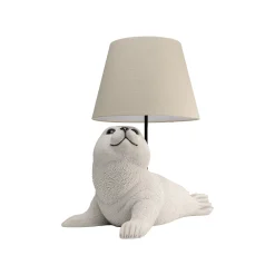 KARE Design Lampe Phoque Blanc ^ Lampe De Table