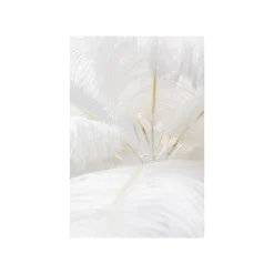 KARE Design Lampe Plumes Blanches ^ Lampe De Table