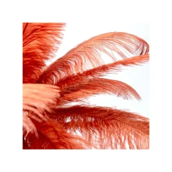 KARE Design Lampe Plumes Rouges ^ Lampe De Table