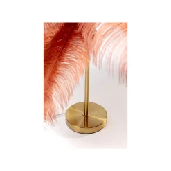 KARE Design Lampe Plumes Rouges ^ Lampe De Table