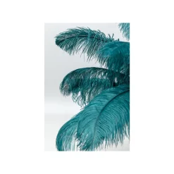 KARE Design Lampe Plumes Vertes ^ Lampe De Table