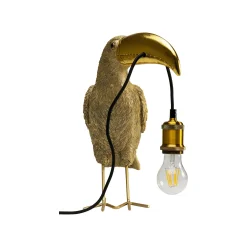 KARE Design Lampe Toucan Doré ^ Lampe De Table