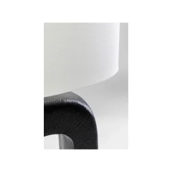 KARE Design Lampe Tube 79cm Noire Et Blanche ^ Lampe De Table