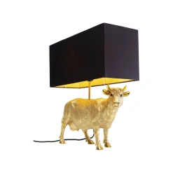 KARE Design Lampe Vache Dorée ^ Lampe De Table