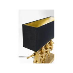 KARE Design Lampe Vaches Cancan Dorées ^ Lampe De Table