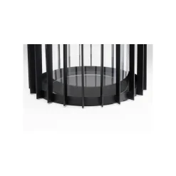 KARE Design Lanterne Corinne Noire 50cm ^ Bougeoir & Lanterne