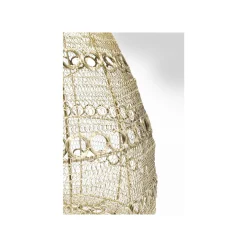 KARE Design Lanterne Hayat Cone Dorée 37cm ^ Bougeoir & Lanterne