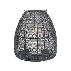 KARE Design Lanterne Hayat Cone Noire 37cm ^ Bougeoir & Lanterne