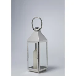 KARE Design Lanternes Giardino Set De 4 Argentées ^ Bougeoir & Lanterne
