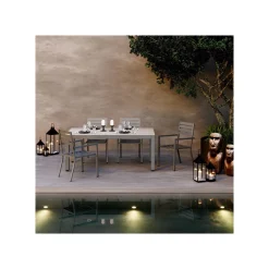 KARE Design Lanternes Giardino Set De 4 Noires ^ Bougeoir & Lanterne