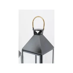 KARE Design Lanternes Giardino Set De 4 Noires ^ Bougeoir & Lanterne