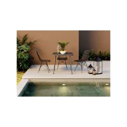 KARE Design Lanternes Giardino Set De 4 Noires ^ Bougeoir & Lanterne