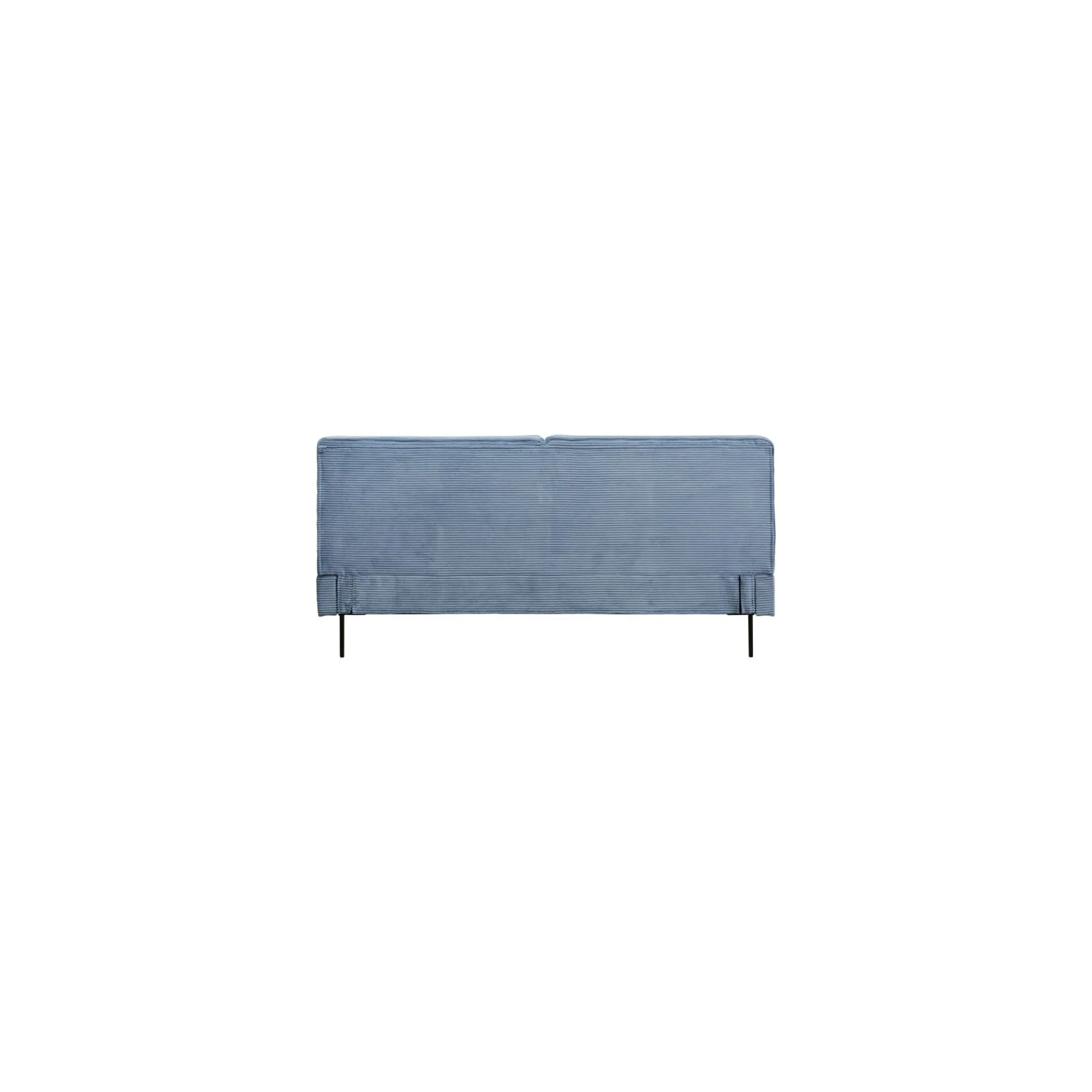 KARE Design Lit East Side Cord Côtelé Bleu ^ Lit