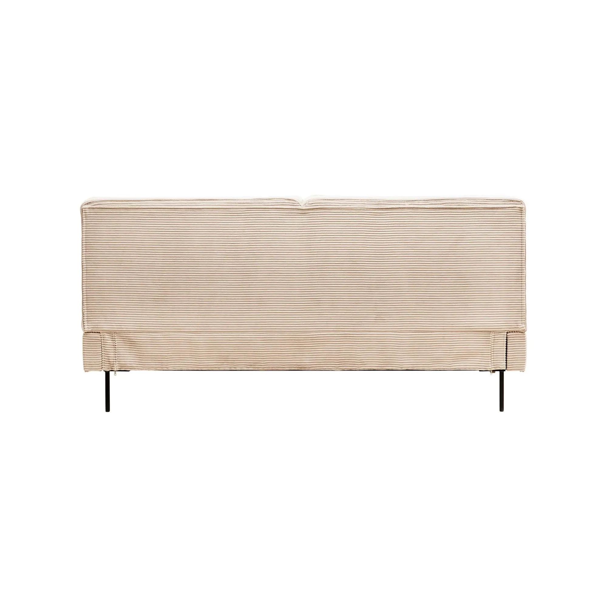 KARE Design Lit East Side Cord Côtelé Crème ^ Lit
