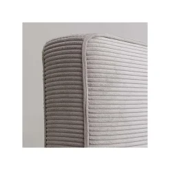 KARE Design Lit East Side Cord Côtelé Gris ^ Lit