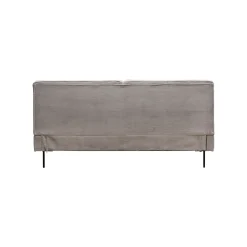 KARE Design Lit East Side Cord Côtelé Gris ^ Lit