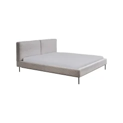 KARE Design Lit East Side Cord Côtelé Gris ^ Lit