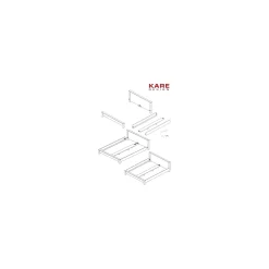 KARE Design Lit Puro Haut ^ Lit