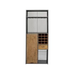 KARE Design Meuble De Bar Avec Table Vinoteca ^ Étagère Et Bibliothèque|Bar & Tabouret De Bar